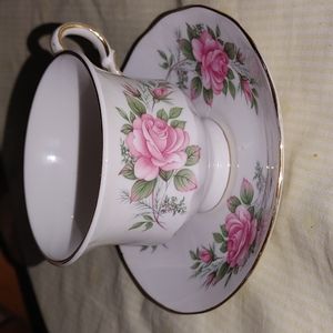 Queen Anne Teacup & Saucer
